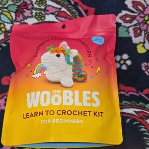 The Woobles Unicorn Crochet Rainbow Kit
